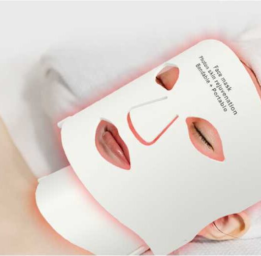 7-Colour LED Face & Neck Spa Mask - Advanced Light Therapy for Skin Rejuvenation | Wowcher