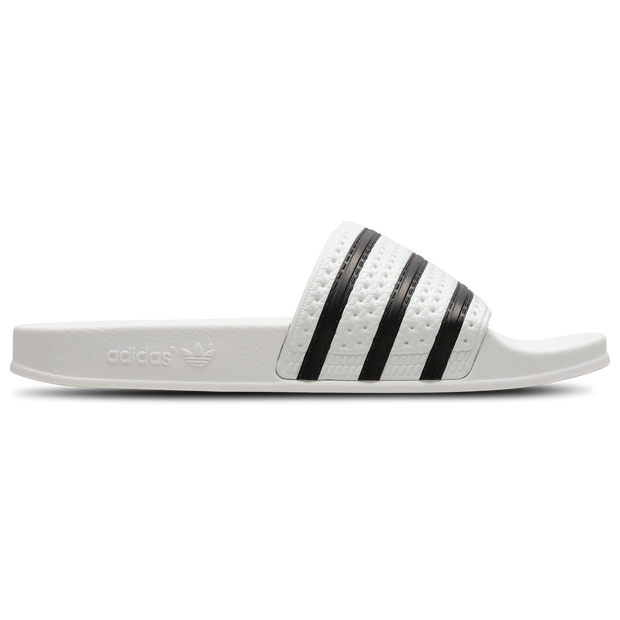 Adidas adilette Men Flip-Flops and Sandals - White - Size 6.5 - Synthetics