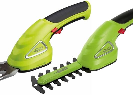 Garden Gear Cordless Trimming Shears - With Optional Extendable Handle!