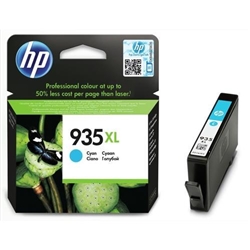 HP 935XL High Yield Cyan Original Ink Cartridge (C2P24AE)