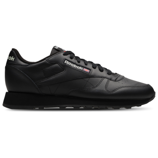 Reebok Classic Men's Sneakers - Black - Size 7 - Leather